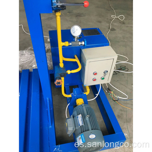 Máquina de envasado a presión hidráulica para bolsas tejidas PP